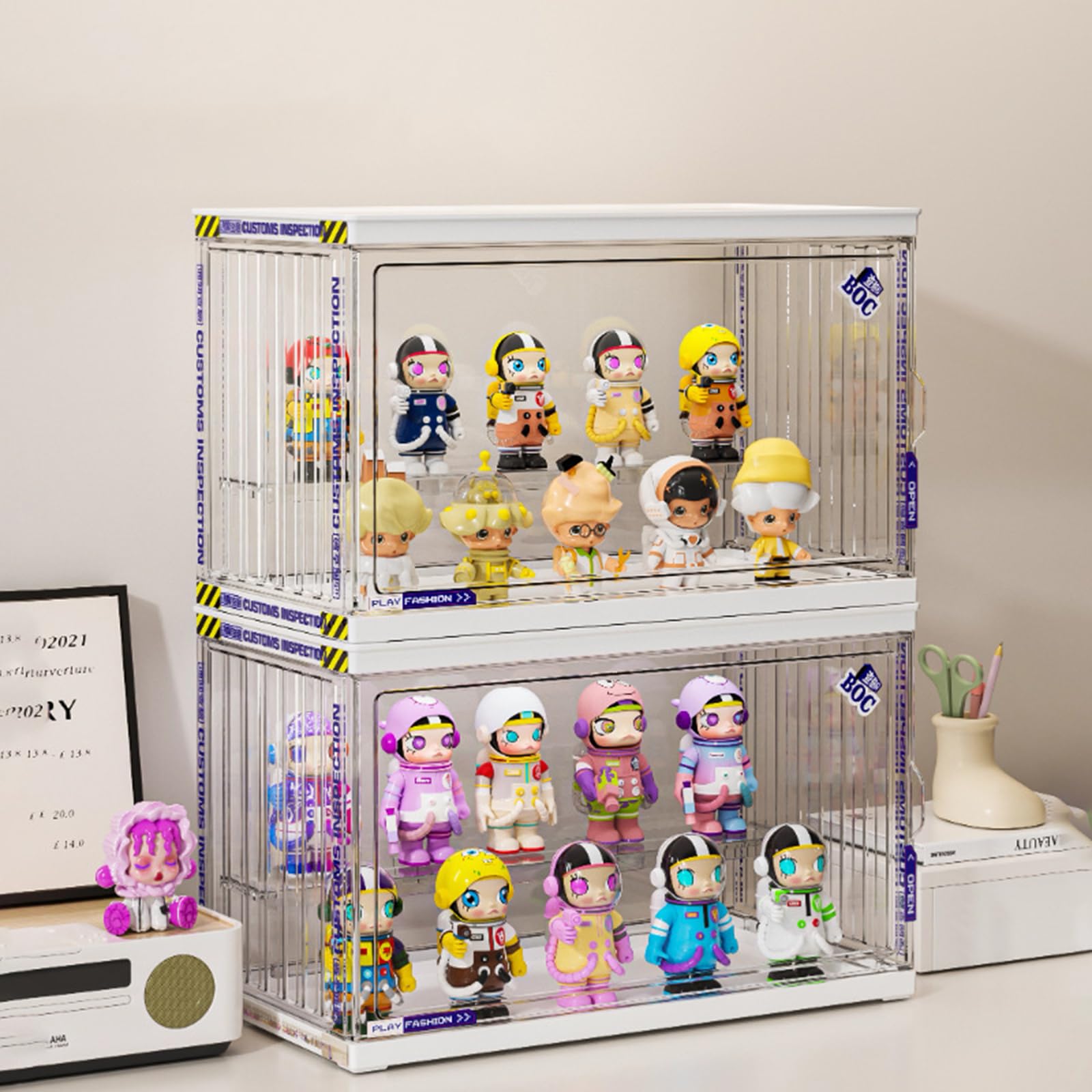 Amazon.co.jp: Edinstry フィギュアケース ポップマート ディスプレイ